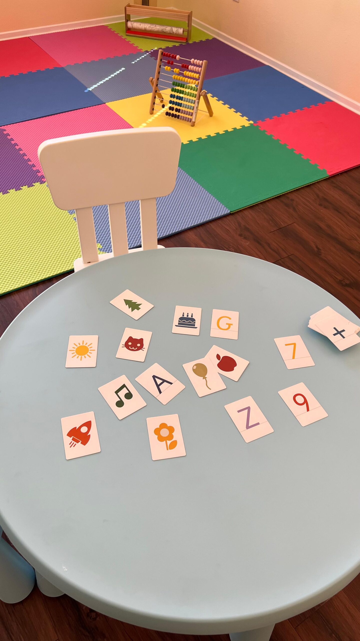 Happy Daycare & Montessori Children learning